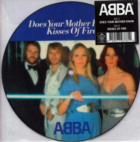 ABBA - DOES YOUR MOTHER KNOW - PICTURE VINYL